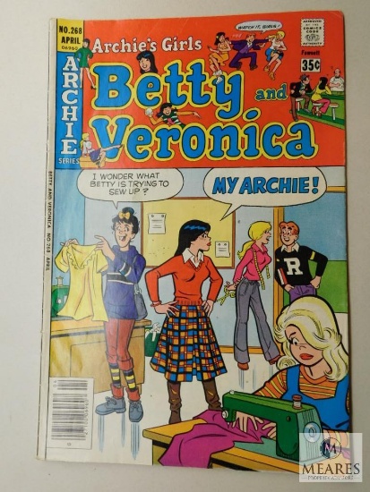 Archie Series, Archie Girls Betty and Veronica, No. 268, April, 1978 Issue