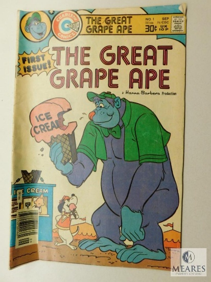 Charlton Comics, The Great Grape Ape, No.1 , Sep. 1976 Issue