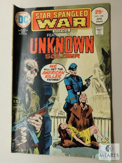 DC Comics, Star Spangled war Stories, No. 186, April 1975 Issue