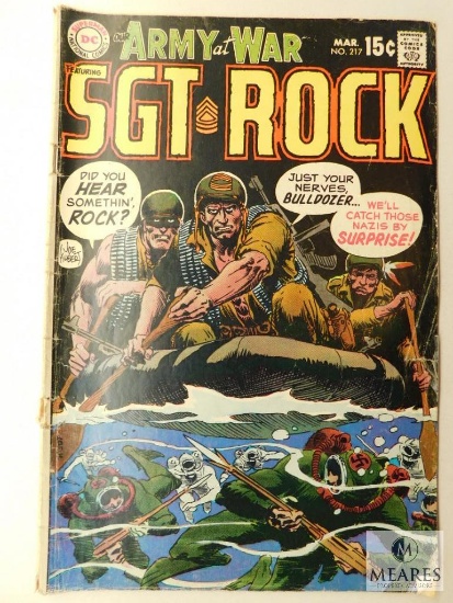 Dc Comics, Our Army at War, No. 217, March 1970 Issue