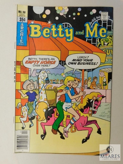 Archie Series, Betty and Me, No. 98, Dec.1978 Issue