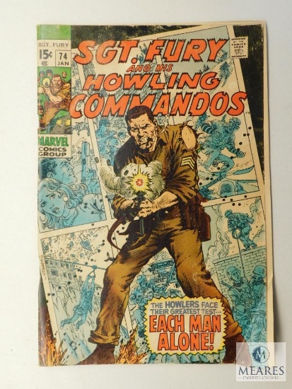 Marvel Comics Group, SGT. Fury, No. 74, January, 1970 Issue