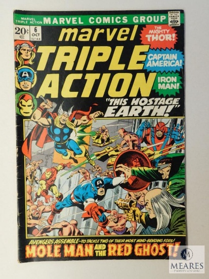 Marvel Comics Group, Marvel TRiple Action, No. 6, October, 1972 Issue