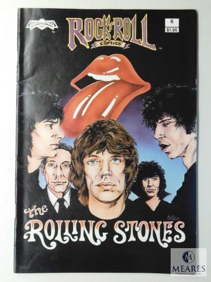 Revolutionary Comics, Rock N' Roll, The Rolling Stones, No. 6, December, 1989 Issue