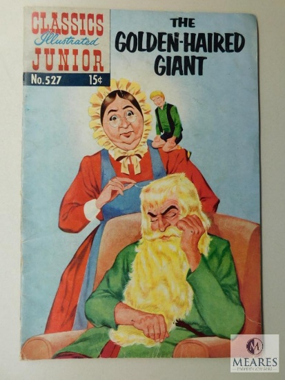 Classics Illustrated Junior, The Golden-Haired Giant, No. 527, June, 1956 Issue