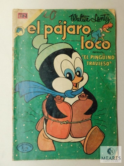 EN Comics, El Pajaro Loco, No. 408, December, 1972 Issue