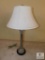 Pewter Finish Table Desk Accent Lamp