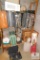 Shelf Contents - Microwave, Luggage, Coolers, Cork Board, Kick Plate, +