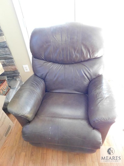 LazyBoy Rocker Recliner Brown leather
