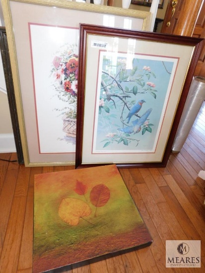 Lot of 4 Framed Prints Pictures