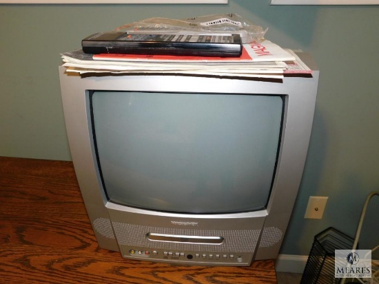 13" Magnavox TV Television with DVD Player