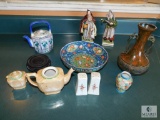Lot of Occupied in Japan Oriental & German Porcelain Decorative Pieces
