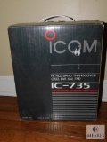 icom HF All Band Transceiver in the Box