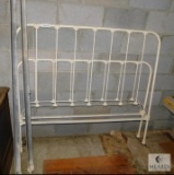 Full Size Metal Bed Frame headboard and Footboard