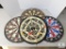 Lot of 4 Cork Dartboards