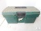 Plastic Toolbox with Lot of Tools Wrenches Screwdrivers Water Nozzle +