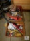 Lot of Tools Reciprocating Saw CD Player Jumper Cables Ruler Headlights +