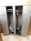2 Door Metal Cabinet with LOT of Electronic Contents DVD Players +
