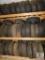 Large Lot of Tires Approximately 40 with Good Tread