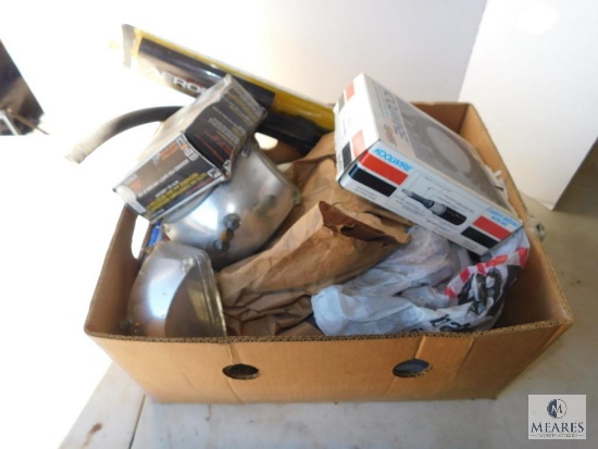 Lot Automotive Parts - Headlights Filters Radio AC Recharge Kit +