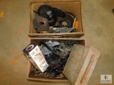 Lot of Various Automotive Parts Ammo Box Heater Fan Pulleys +