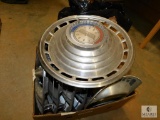 Lot of Hubcaps & Headlight Bezels