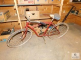 Vintage Bauer Mens Springer Seat Bicycle