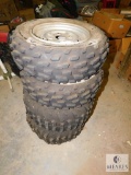 Lot of 4 ATV Tires