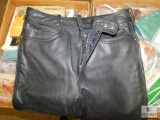 Mens Harley Davidson Leather Pants Size 34