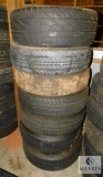 Stack of 6 Various Tires - Good Tread