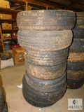 Stack of 6 Various Tires - Good Tread