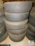 Stack of 6 Various Tires - Good Tread