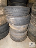 Stack of 6 Various Tires - Good Tread