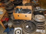 Large Lot of Rims / Wheels - Most 5 Lug