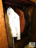 Lot 7 Mens Leather & Denim Jackets Coats Size Medium Levi's +