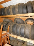 Large Lot of Tires Approximately 40 with Good Tread