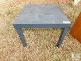 Small Black pressboard Side Table