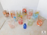 Lot of Collectible Glasses & Jelly Jars Looney Tunes Star Wars +