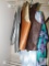 Lot 3 Leather Mens Vests & 6 Western Dress Shirts