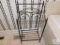 Bathroom Lot - Wire Rack, Black Shelf, Candles and Candle Holders