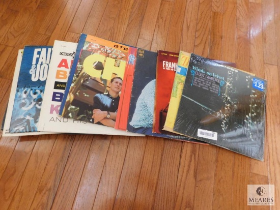 Lot of Various Records LP's Frankie Carle Chet Atkins Jimmy Smith +