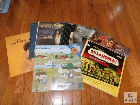 Lot of Various Records LP's Oak Ridge Boys, George Strait, Patsy Cline +