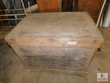 Handmade Large Wood Storage Chest