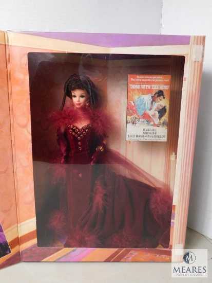 Barbie Hollywood Legends Scarlett O'Hara "Gone With The Wind" Red Dress Doll 1994