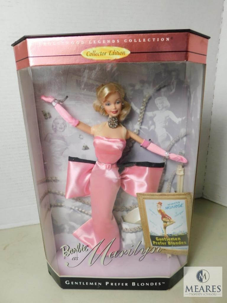 barbie as marilyn gentlemen prefer blondes