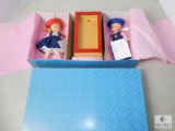 Madame Alexander Doll Set with Fao Schwarz Wood Wagon 