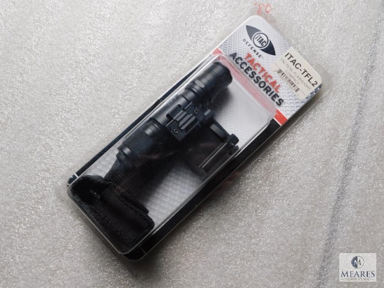New iTac Defense Tactical Rail Mount Flashlight