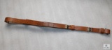 Uncle Mikes one inch leather military sling with swivels