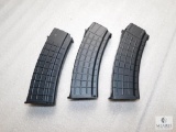 Lot 3 30 Round Mags Fits Saiga AK in .223