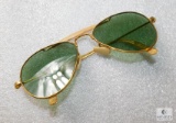 Vintage Wilson USA Aviator Glasses Gray Lens